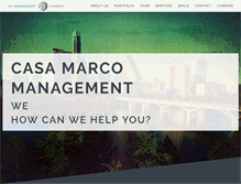 Tablet Screenshot of casamarco.com
